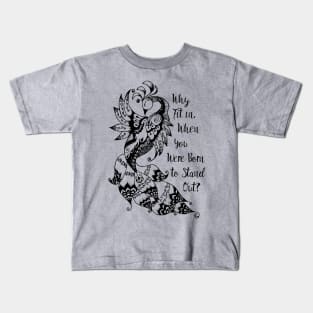 Peacocks Stand Out Kids T-Shirt